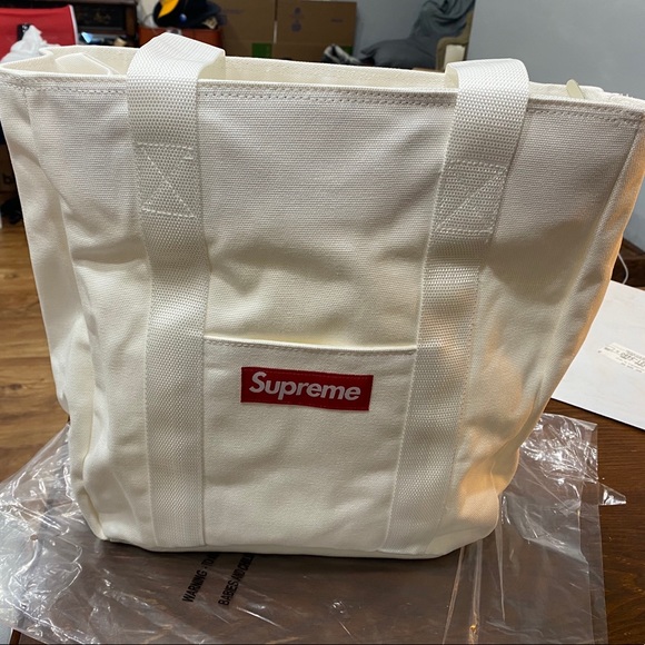 Supreme box logo canvas tote & gloves - Picture 3 of 3